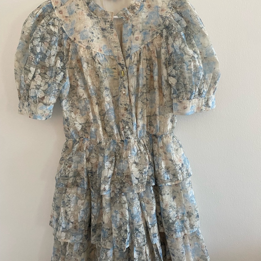 En Saison Floral Patterned Dress